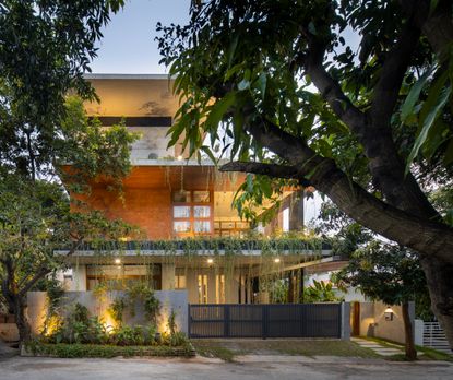 House of Greens in Bengaluru, exterior among foliage